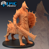 Centauroid Full Metal Demon 3D-printed model